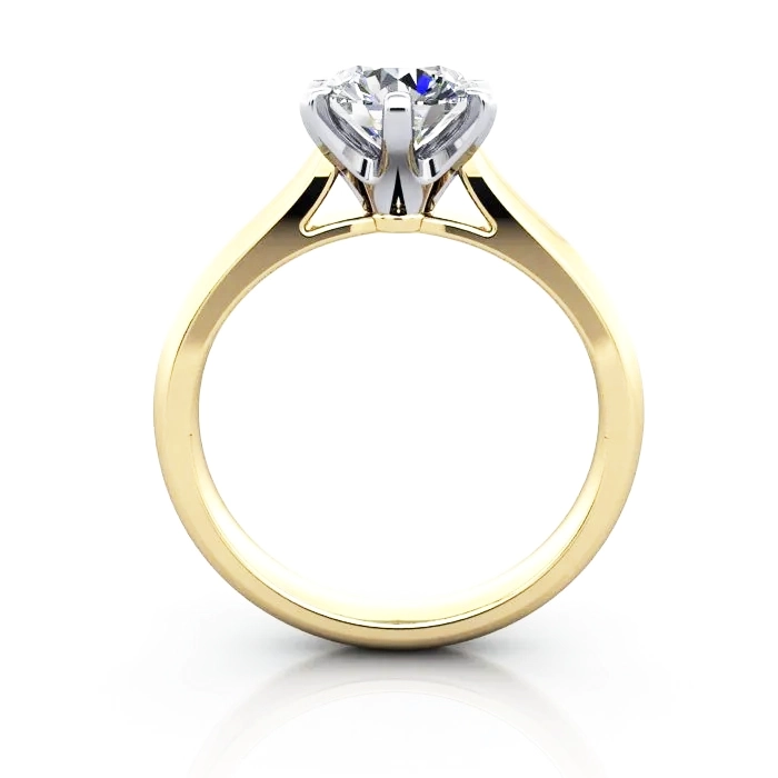 Diamond Ring RS21 Yellow Gold TF Diamond Ring RS21 Yellow Gold TF