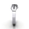 Engagement Ring, White Gold, Heart shape diamond, RSA5, SV