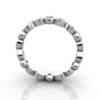 Eternity Ring, RE3, White Gold, Round Brilliant Diamond, TF