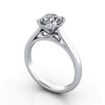 Platinum RS34 Engagement Ring