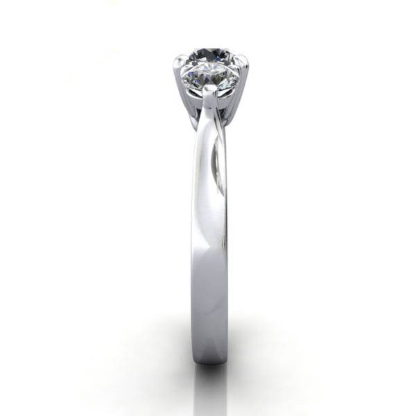 Trilogy Diamond Ring, RT1, Platinum, SV
