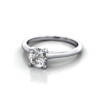 Engagement Ring, Round Brilliant, RS16, Platinum, LF
