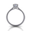 Engagement Ring, Round Brilliant, RS16, Platinum, TF