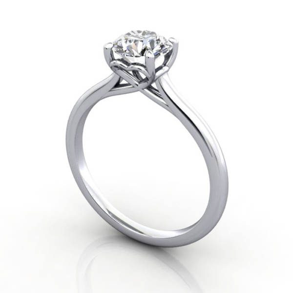 Engagement-Ring-RS1-Round-Platinum-3D
