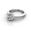 Engagement Ring, Round Brilliant, RS15, Platinum, LF