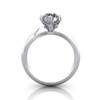 Engagement Ring, Round Brilliant, RS15, Platinum, TF