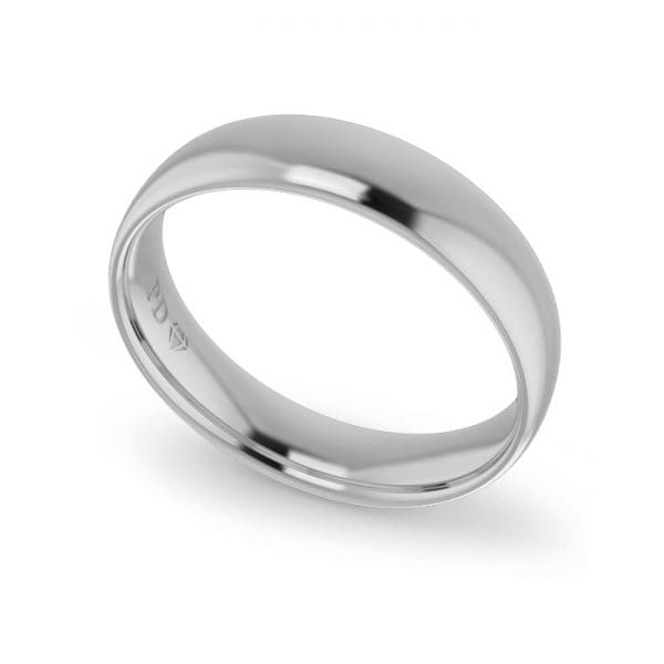 Gents-Wedding-ring-Platinum-Ellipse-5mm