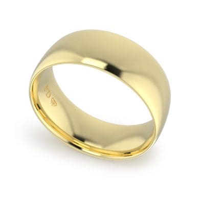 Gents-Wedding-ring-Yellow-Gold-Ellipse-8mm
