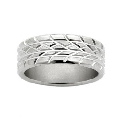 Titanium Gents Wedding Ring PD516