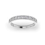 Ladies-Wedding-PLAT-Diamond-Ring-Pin-Pave-2.5mm