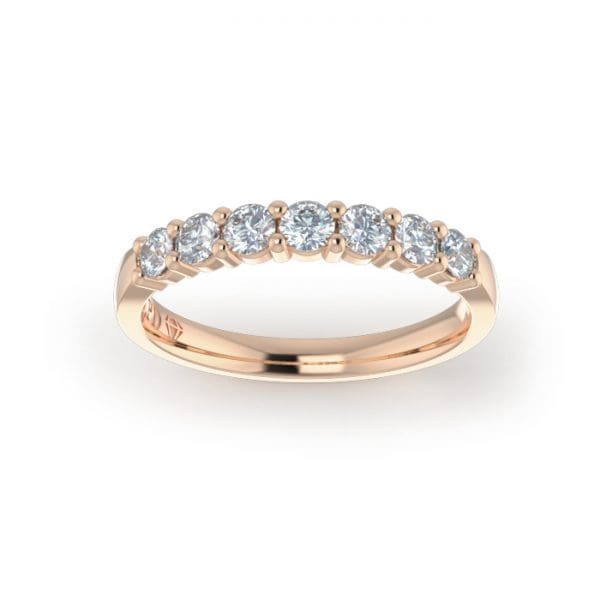 Ladies-Wedding-RG-Diamond-Ring-Shared-Claw-2.5mm