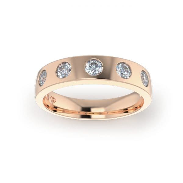 Ladies-Wedding-RG-Diamond-Ring-Shot-set-4mm
