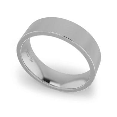 Ladies-Wedding-Ring-Platinum-Flat-6mm