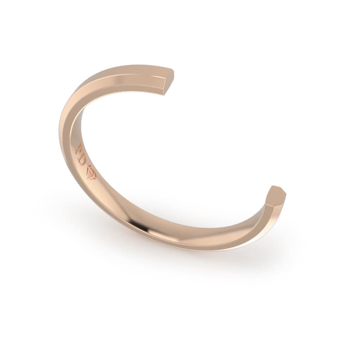 Ladies-Wedding-Ring-Rose-Gold-Bevelled-2.5mm-Cross-Section Ladies-Wedding-Ring-Rose-Gold-Bevelled-2.5mm-Cross-Section