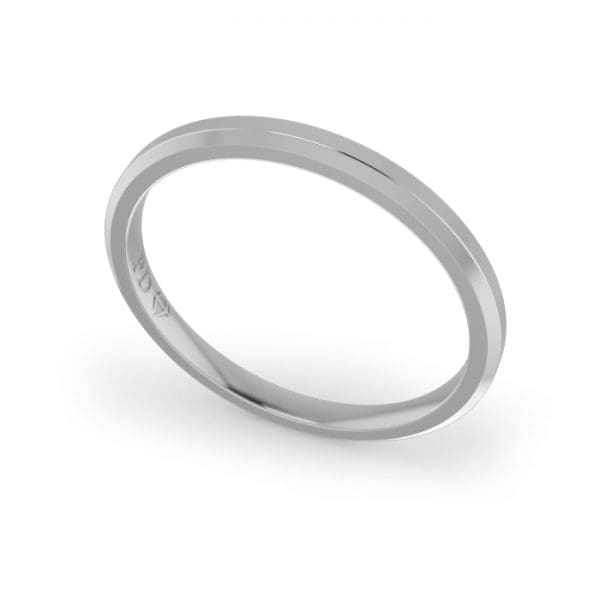Ladies-Wedding-Ring-White-Gold-Bevelled-2mm