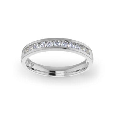 Channel Wedding Ring 3mm