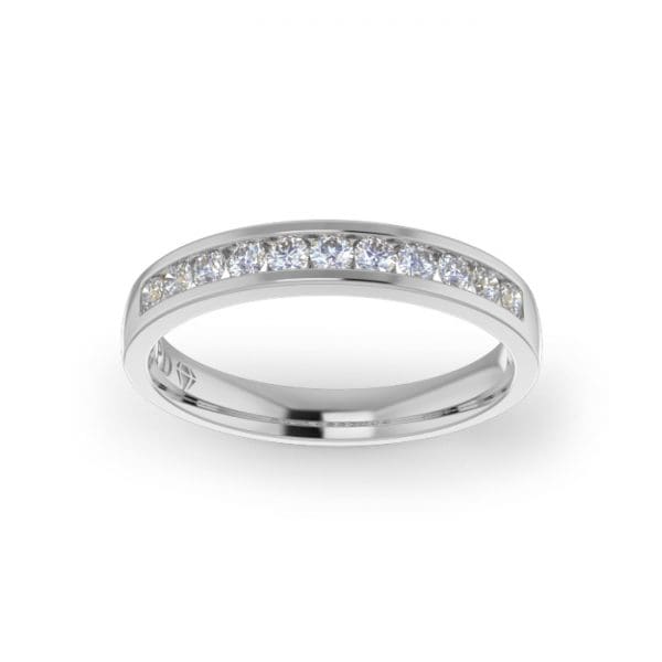 Channel Wedding Ring 3mm