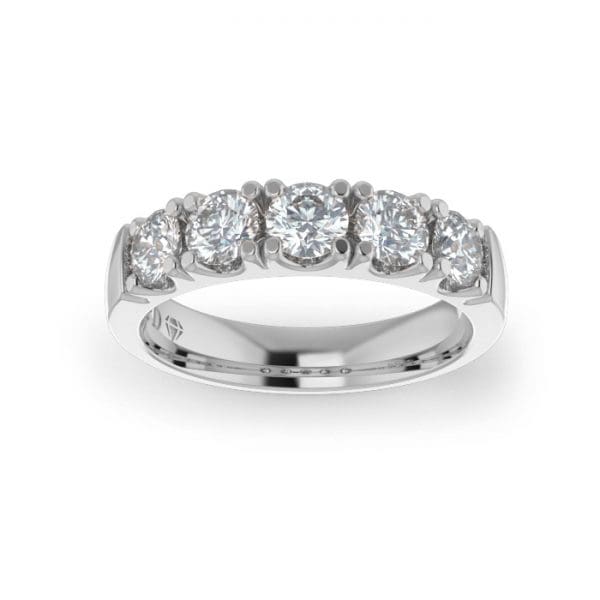 Ladies-Wedding-WG-Diamond-Ring-Scallop-Pave-4mm