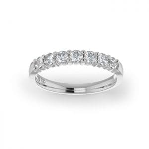 Ladies-Wedding-WG-Diamond-Ring-Shared-Claw-2.5mm