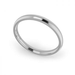 Ladies-Wedding-ring-Platinum-Quater-Round-2.50mm