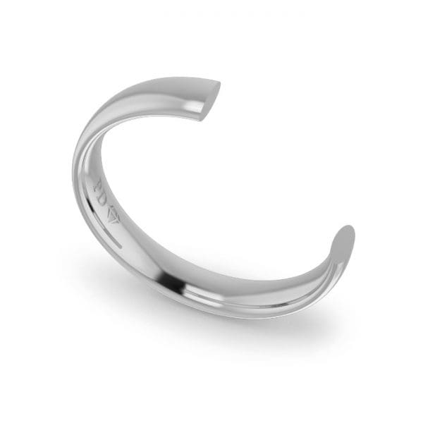 Ladies-Wedding-ring-White-Gold-Ellipse-4mm-CROSS-SECTION