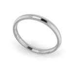 Ladies-Wedding-ring-White-Gold-Quater-Round-2.5mm Ladies-Wedding-ring-White-Gold-Quater-Round-2.5mm