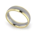 Wedding-Ring-WG-Two-Tone-6mm Wedding-Ring-WG-Two-Tone-6mm