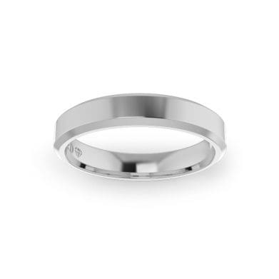 Gents-Wedding-Ring-White-Gold-Bevelled-4mm-Top
