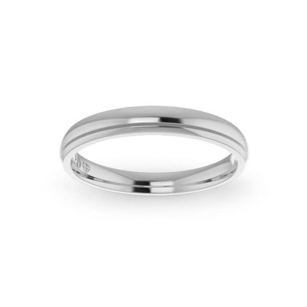 Gents-Wedding-Ring-White-Gold-Single-Groove-3mm-Top
