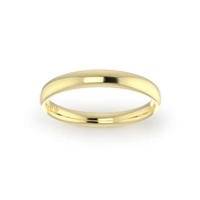 Gents-Wedding-ring-Yellow-Gold-Ellipse-3mm-Top