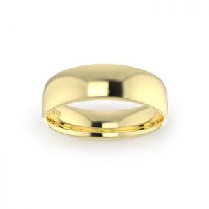 Gents-Wedding-ring-Yellow-Gold-Ellipse-6mm-Top