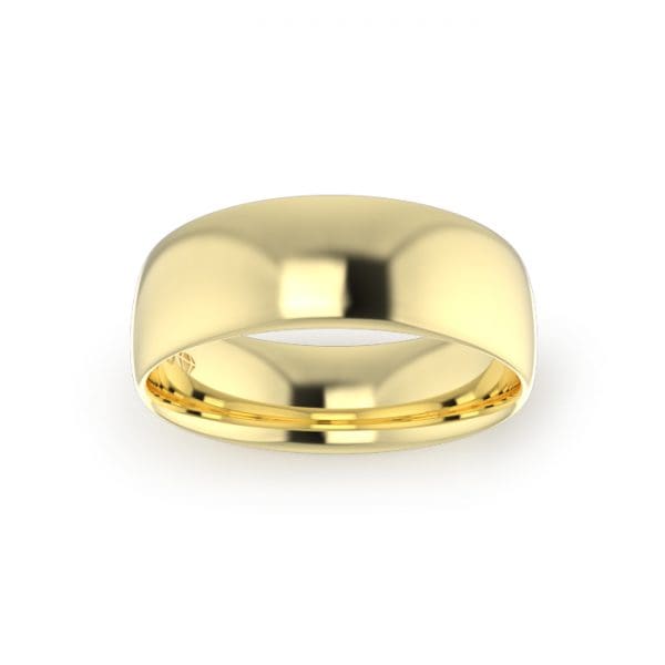 Gents-Wedding-ring-Yellow-Gold-Ellipse-7mm-Top