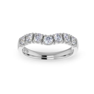 Ladies-Wedding-Diamond-Ring-WG-Curved-Scallop Pave-3mm