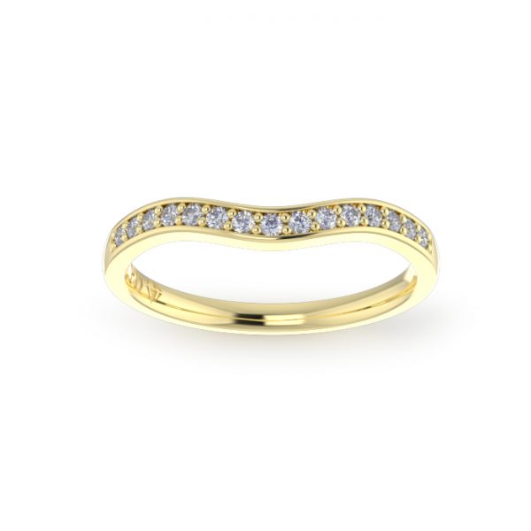 Ladies-Wedding-Diamond-Ring-YG-Pave-Curved-2.00mm