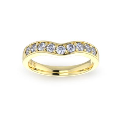 Ladies-Wedding-Diamond-Ring-YG-Pave-Curved-3mm