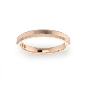Ladies-Wedding-Ring-Rose-Gold-Bevelled-Top-3mm