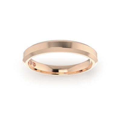 Ladies-Wedding-Ring-Rose-Gold-Bevelled-Top-3.00mm