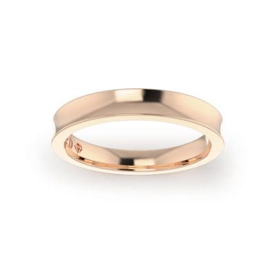 Ladies-Wedding-Ring-Rose-Gold-Concave-Top-2.50mm