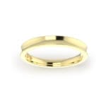 Ladies-Wedding-Ring-Yellow-Gold-Concave-Top-2.50mm Ladies-Wedding-Ring-Yellow-Gold-Concave-Top-2.50mm