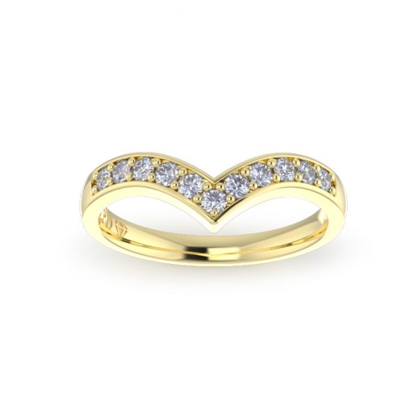 Ladies-Wedding-YG-Diamond-Ring-Pave-Pointed-2.50mm