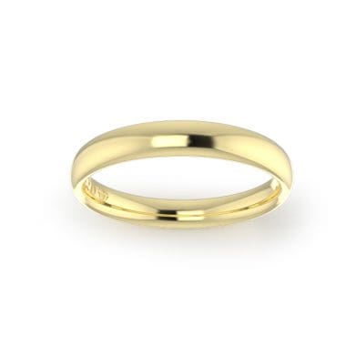 Ladies-Wedding-ring-Yellow-Gold-Ellipse-Top-3.00mm