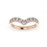 Video-Ladies-Wedding-Diamond-Ring-Pointed-RG-Scallop Pave-2.5mm Video-Ladies-Wedding-Diamond-Ring-Pointed-RG-Scallop Pave-2.5mm