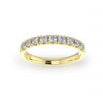Video-Ladies-Wedding-YG-Diamond-Ring-Scallop-Pave-2.5mm Video-Ladies-Wedding-YG-Diamond-Ring-Scallop-Pave-2.5mm
