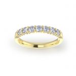 Video-Ladies-Wedding-YG-Diamond-Ring-Shared-Claw-2.5mm