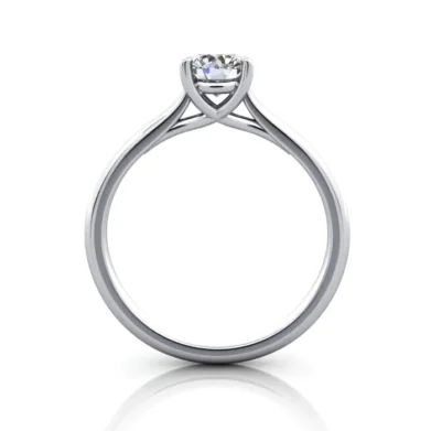 Engagement Ring RS16 White Gold TF