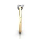 Diamond Ring RS16 Yellow Gold SV