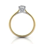 Diamond Ring RS16 Yellow Gold TF