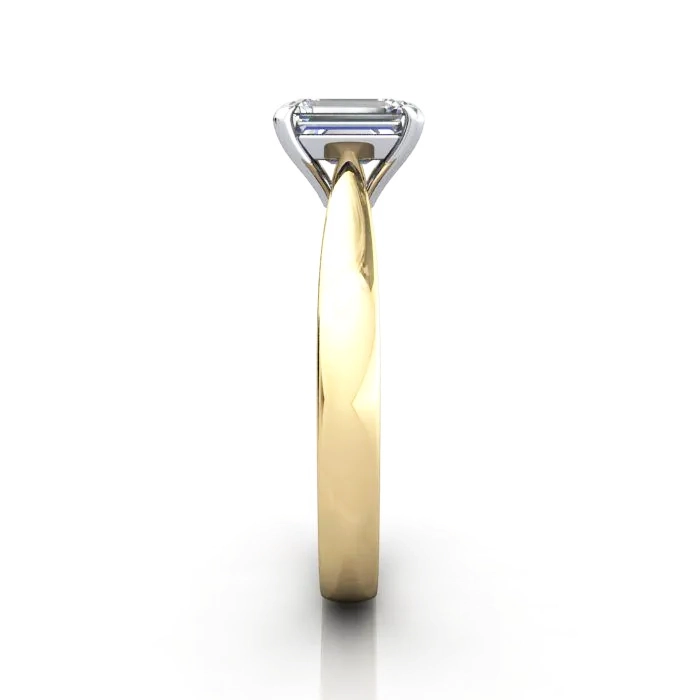 Diamond-Ring-Solitaire-Emerald-RS27-Yellow-SV Diamond-Ring-Solitaire-Emerald-RS27-Yellow-SV