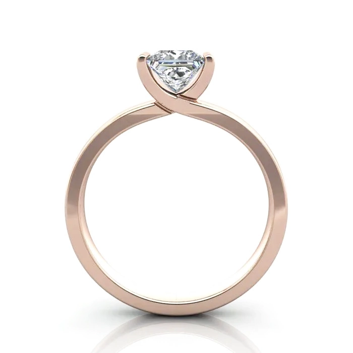 Diamond-Ring-Solitaire-Princess-RS31-Rose-TF Diamond-Ring-Solitaire-Princess-RS31-Rose-TF