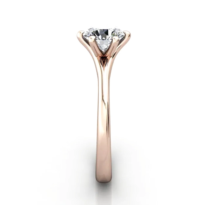 Diamond-Ring-Solitaire-Round-Brilliant-RS13-Rose-SV